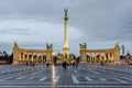 Heroes' Square at night #1459