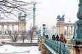 Heroes' Square in winter #1496