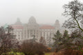 Gellért Bath in fog #1562