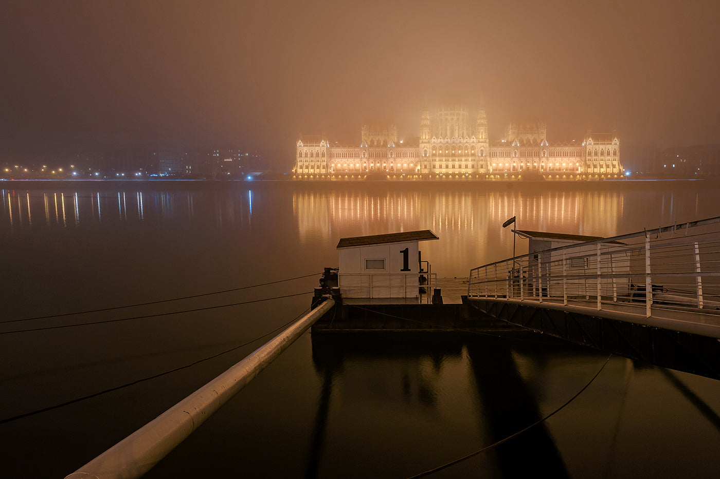Foggy Parliament Evening #1577