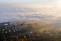 Foot of Széchenyi Hill in fog #1693