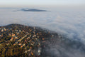 Foot of Svábhegy in fog #1696