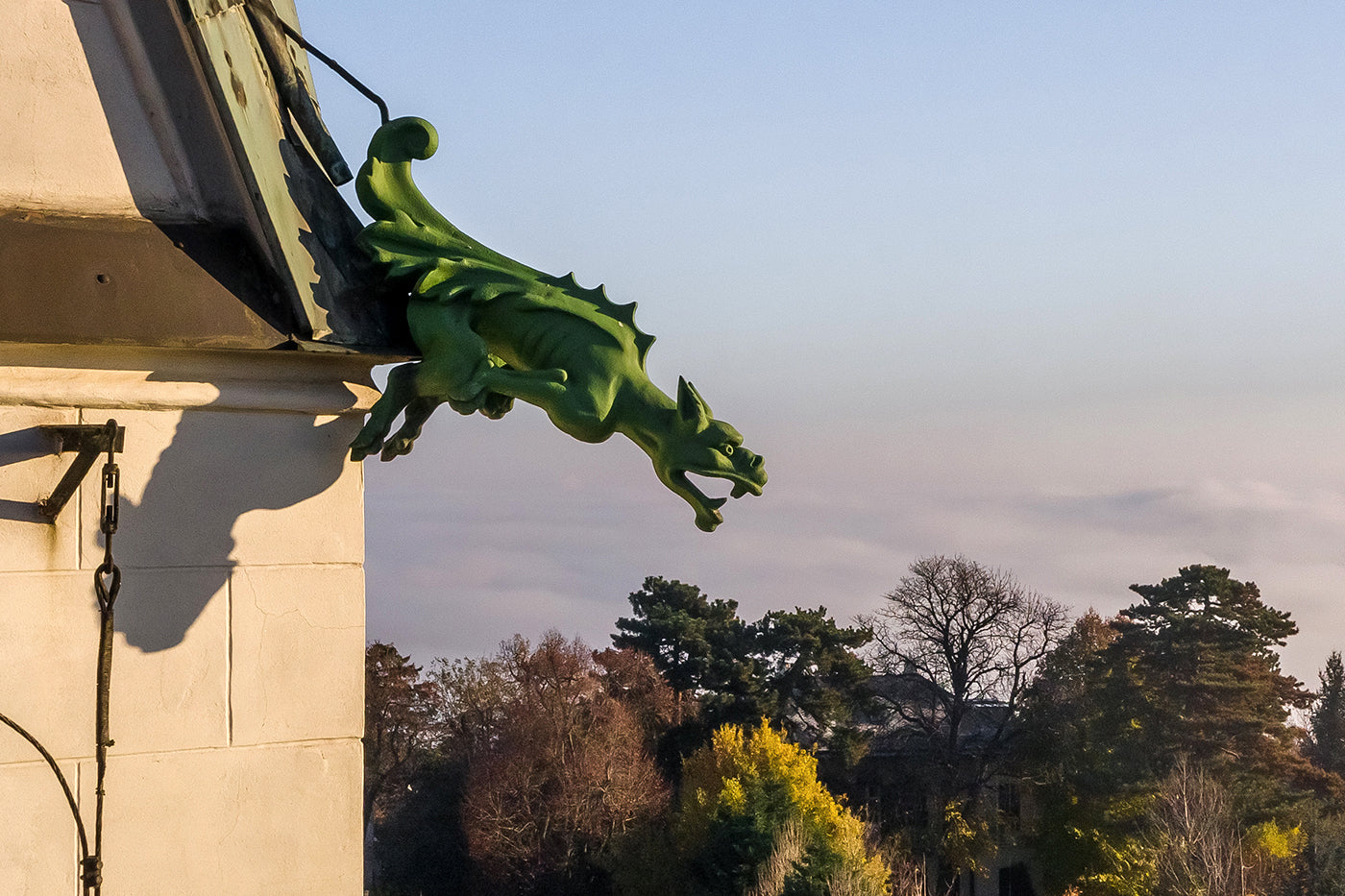 Gargoyle at St. Ladislaus Church in Budapest #1702