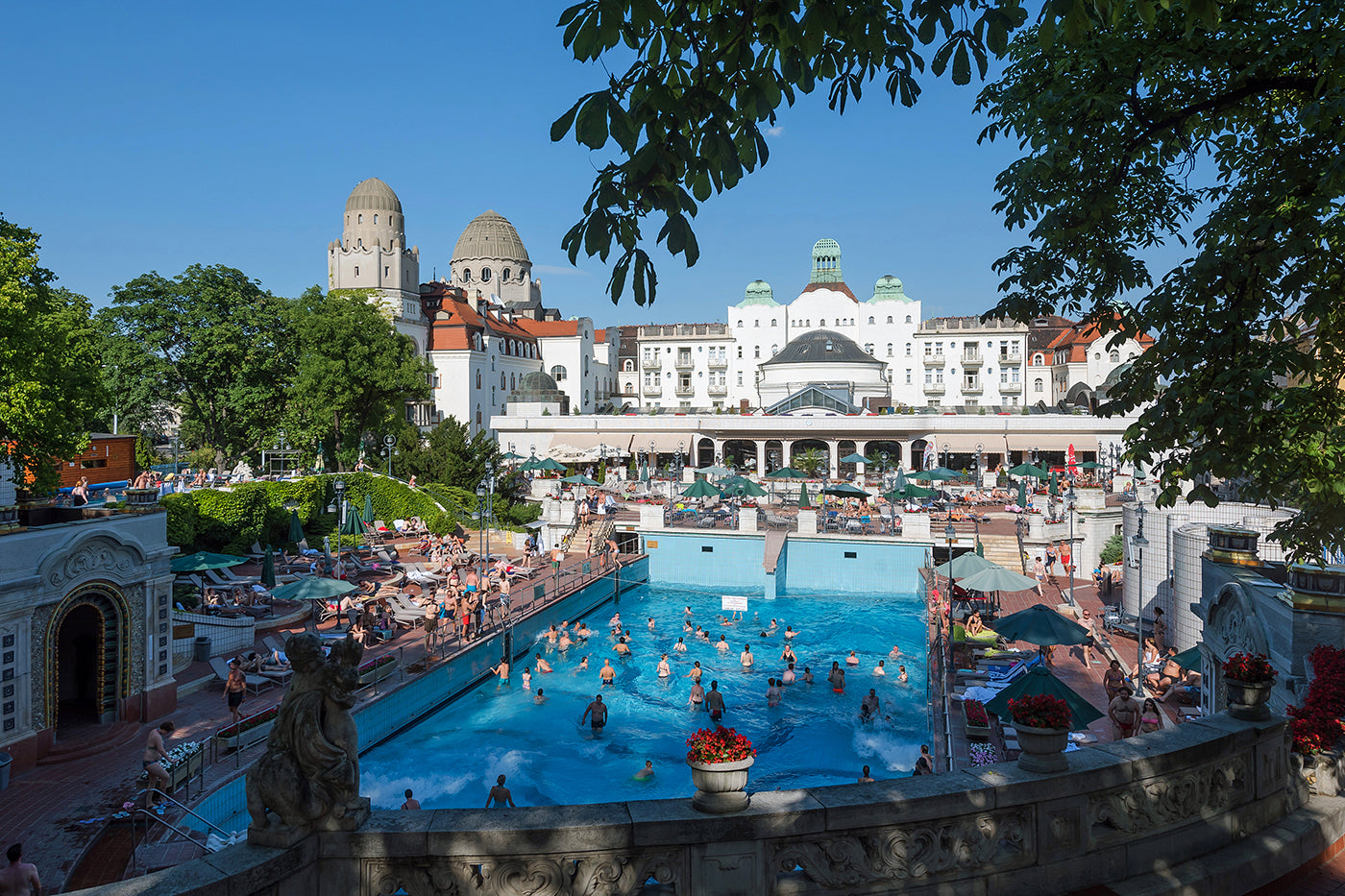Gellért Bath in summer #1731