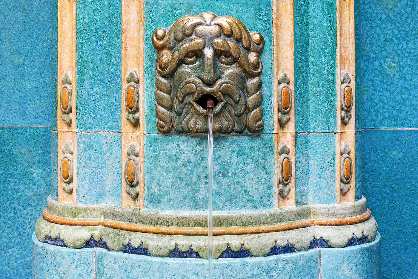 Fountain in the Gellért Baths #1746