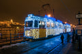 Christmas tram on Dunakorzó #1768