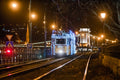 Christmas tram on Dunakorzó #1770