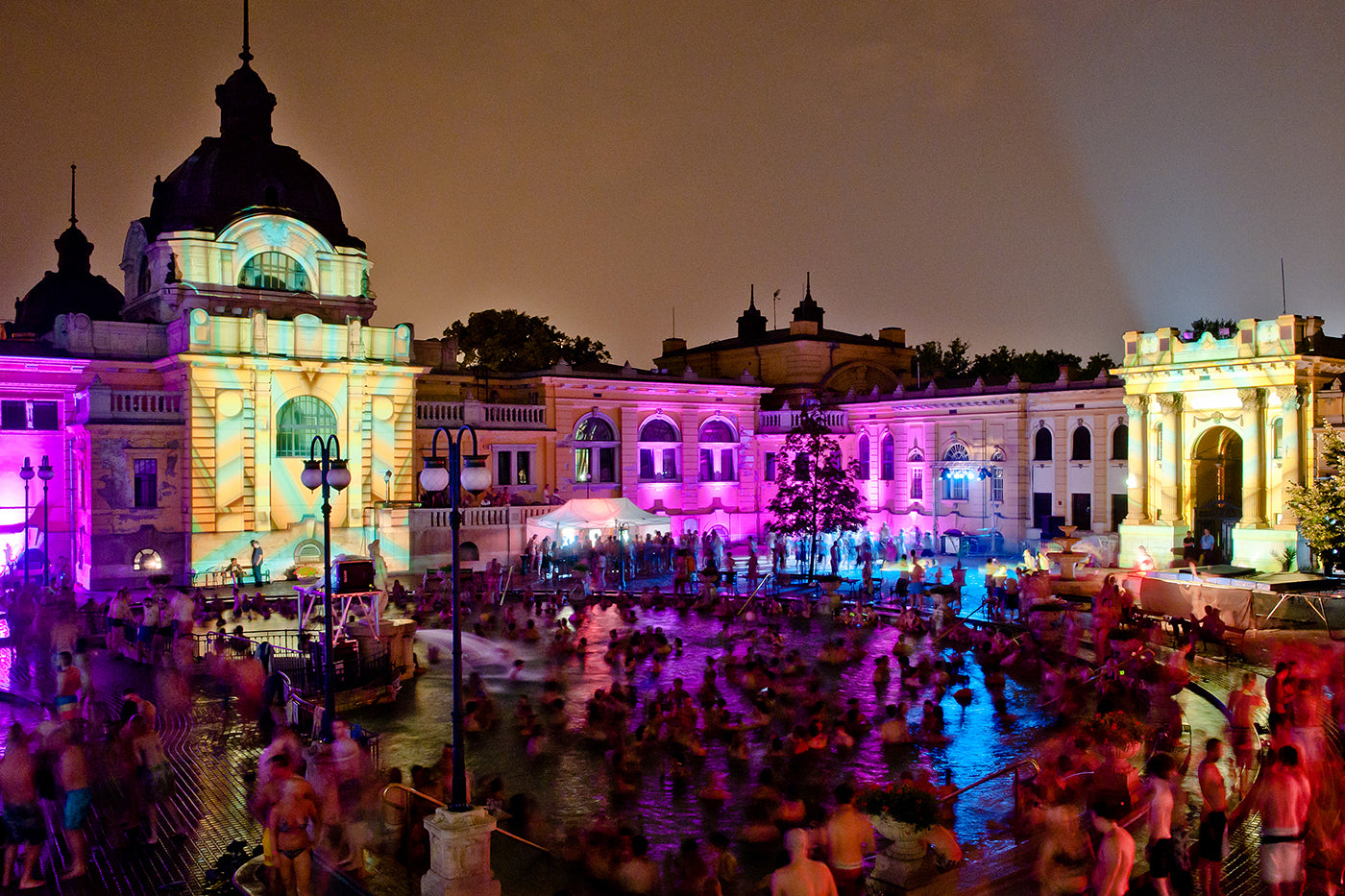 Cinetrip party at the Széchenyi Bath #1802