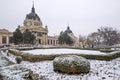 Széchenyi Bath in the snow #1808