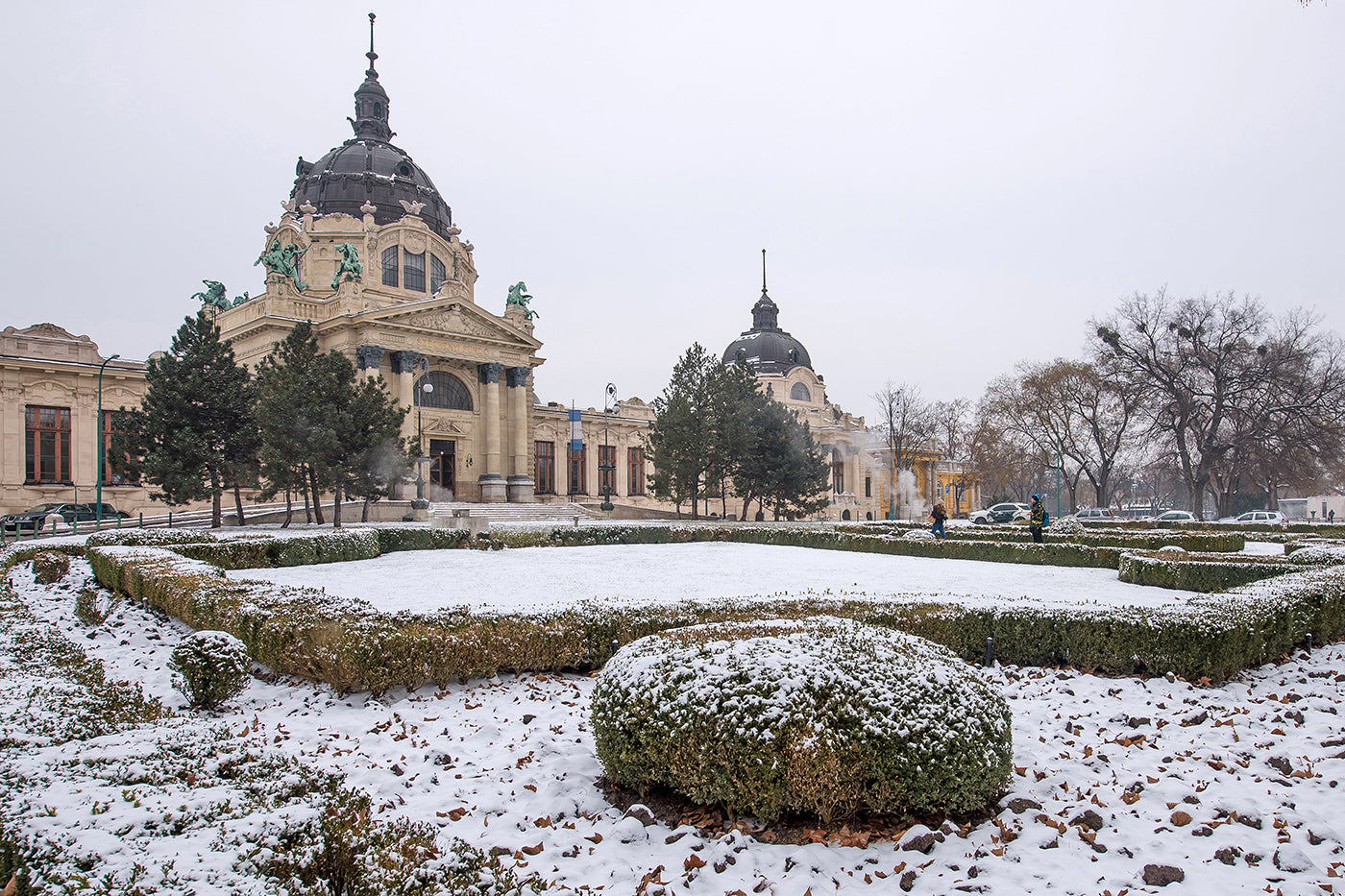 Széchenyi Bath in the snow #1808
