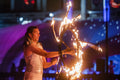 Fire juggler at the Cinetrip sparty in the Széchenyi Baths #1828