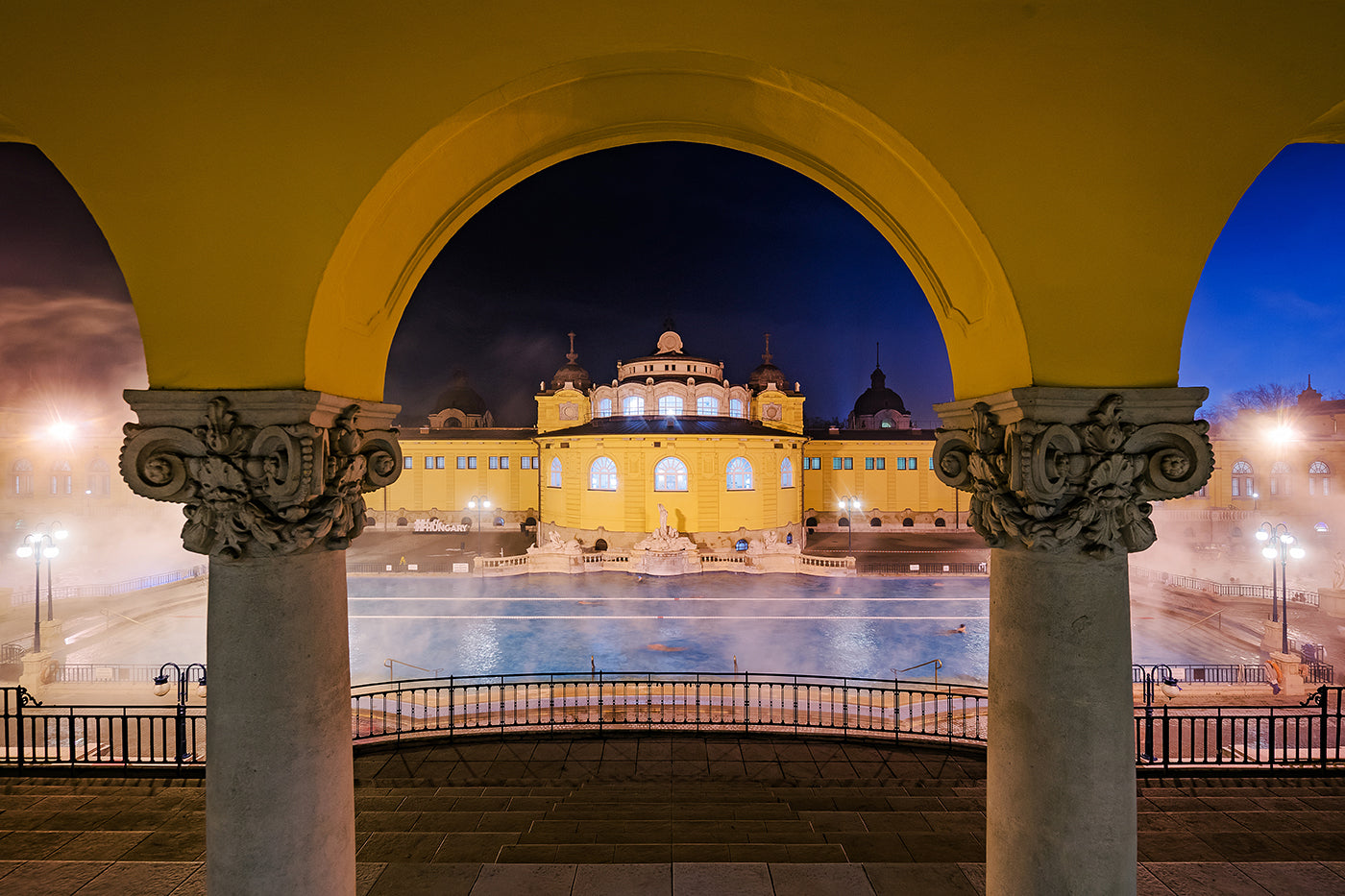 Széchenyi Bath evening #1839