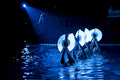 Synchronized swimmers at the Cinetrip sparty in the Széchenyi Baths #1856
