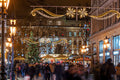 Váci Street and Vörösmarty Square in Christmas lights #1922
