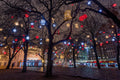 Christmas lights in City Hall Park #1954