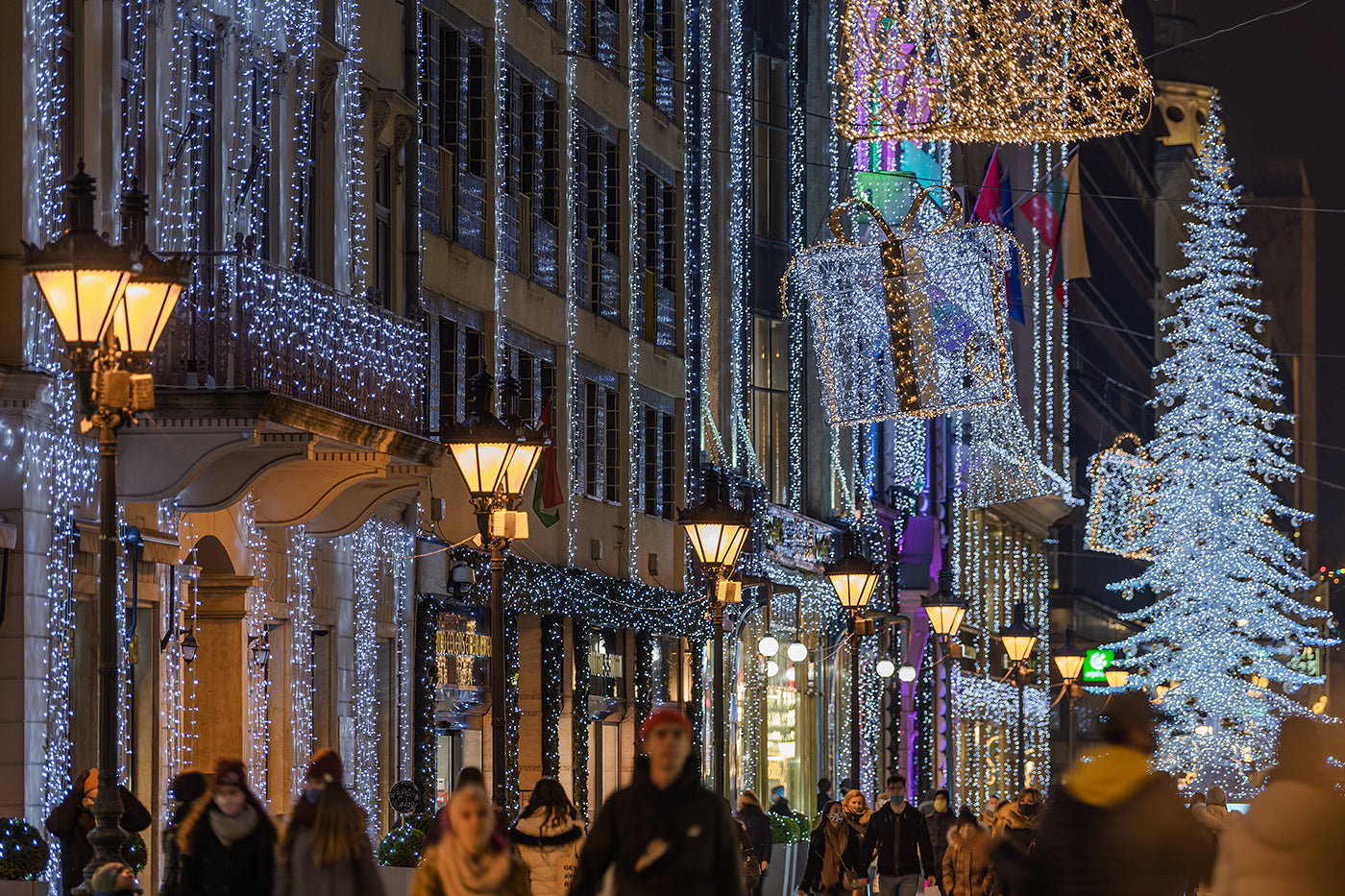 Fashion Street at Christmas #1956