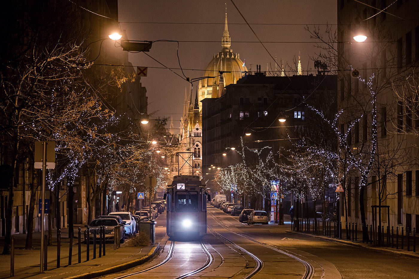 Balassi Bálint Street at Christmas #2012