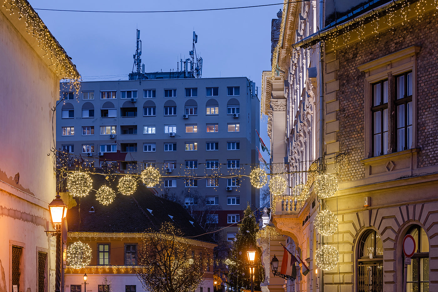 Christmas lights in Óbuda #2030