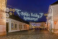 Christmas lights in Óbuda #2036