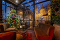 Christmas tree at La Fabbrica restaurant at the Basilica #2057
