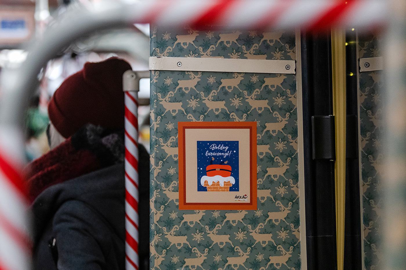 Santa Claus tram on tram line 3 #2087