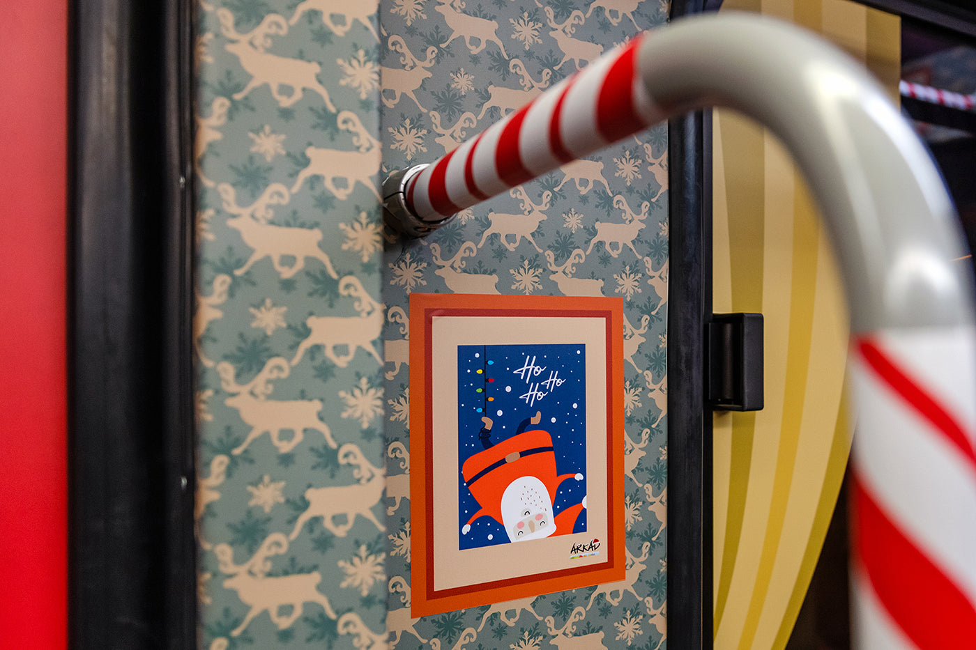 Santa Claus tram on tram line 3 #2089