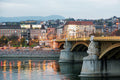 Margaret Bridge in the evening #2128