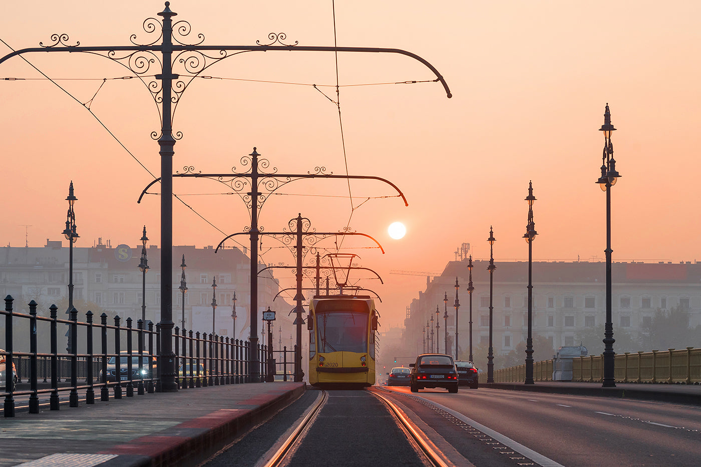 Sunrise on Margaret Bridge #2140