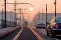Sunrise on Margaret Bridge #2141