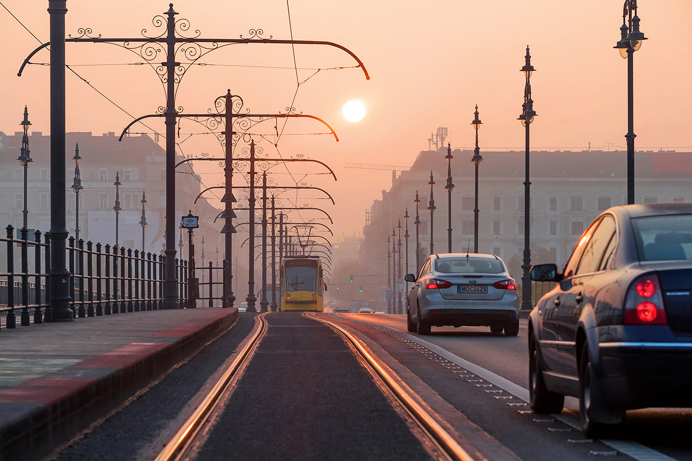 Sunrise on Margaret Bridge #2141