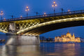 Margaret Bridge and Parliament at night #2168