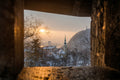 Winter sunrise from the Castle #2225