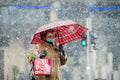 In the snow at Nyugati #2258