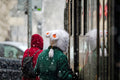 Bus accommodation in snowfall #2265