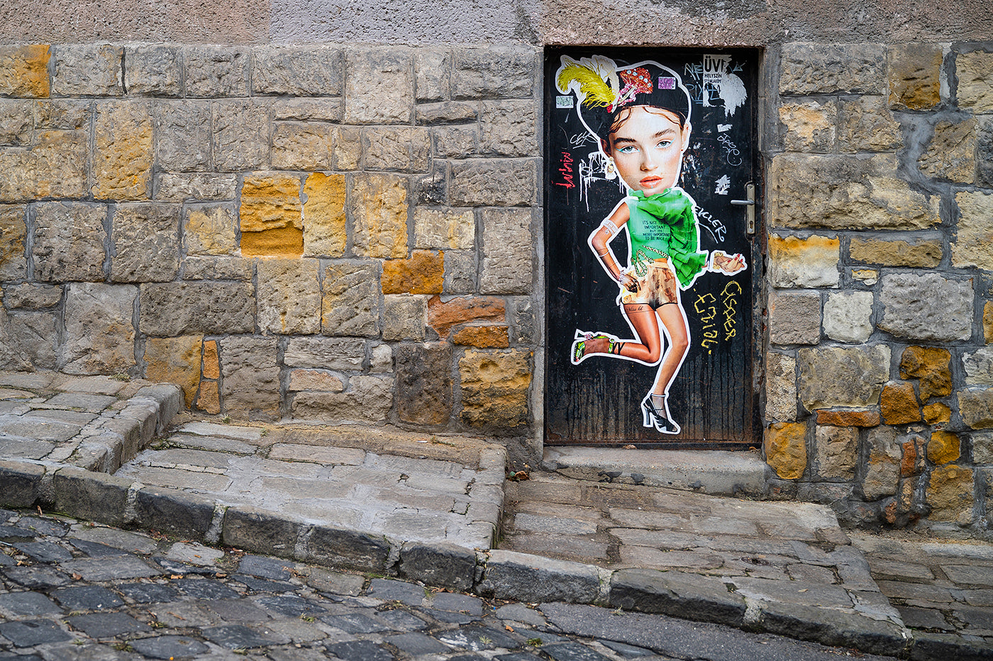 Street art on Fiáth János Street #2301