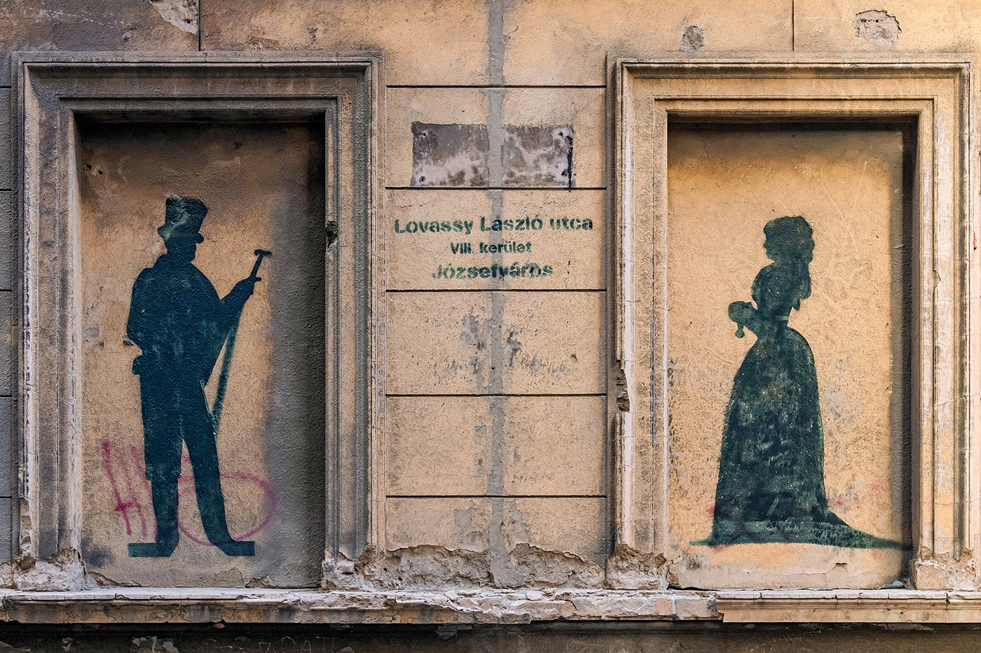 Street art a Lovassy László utcában #2342