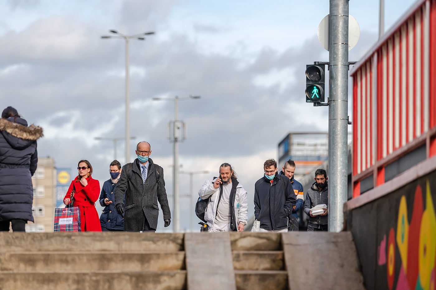 Pedestrians on Váci Street #2369