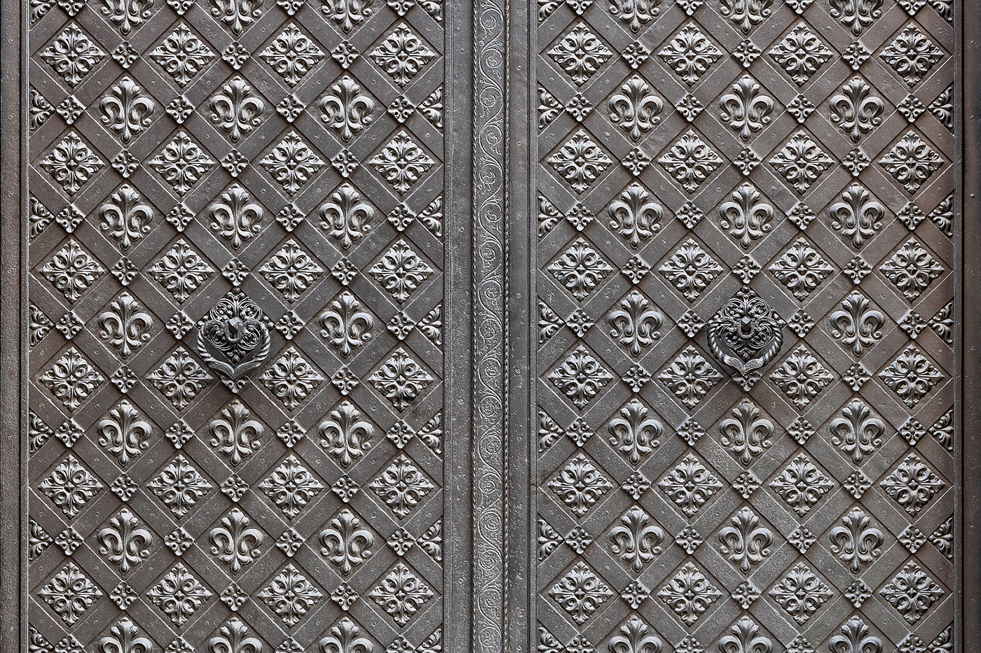 Gate of the Church of Our Lady of Mount Carmel in Budapest #2380