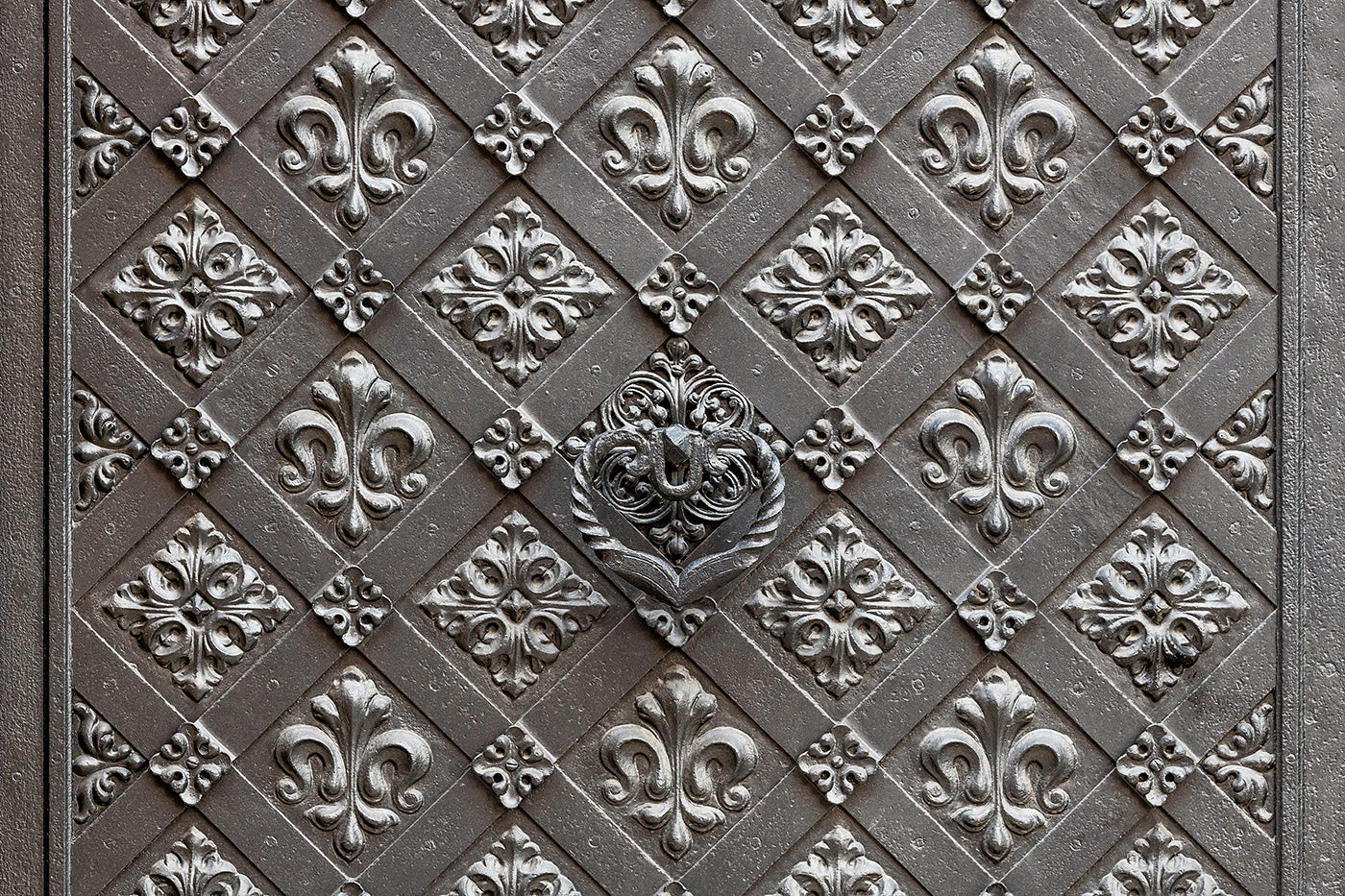 Gate of the Church of Our Lady of Mount Carmel in Budapest #2381