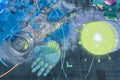 Mural on Szépvölgyi Street on the side of the Új Udvar #2417