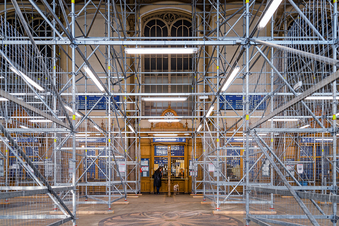 West waiting room under renovation #2504