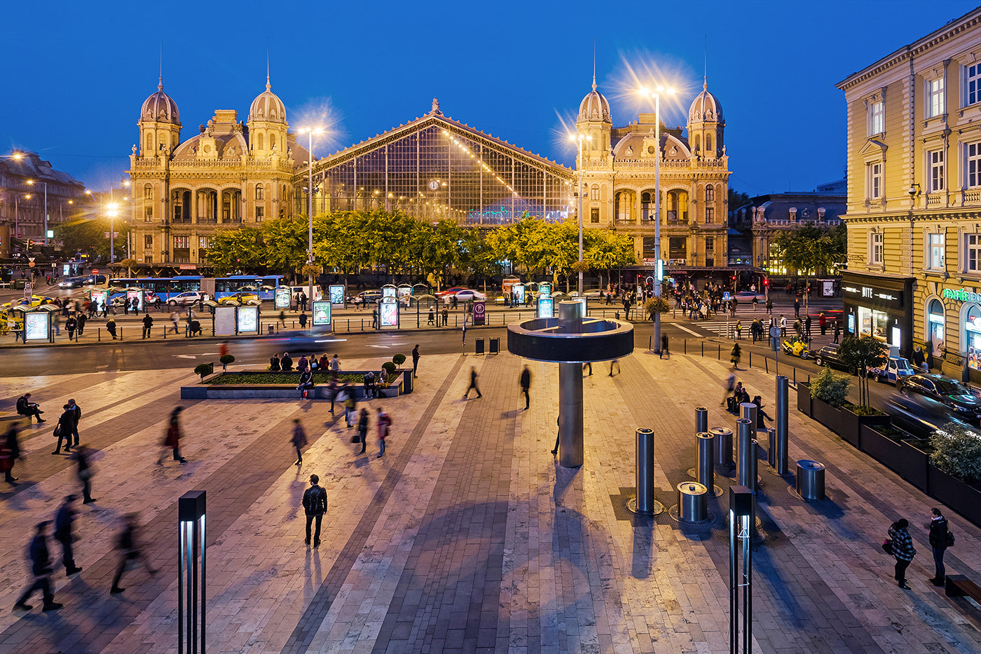 West Square at night #2514
