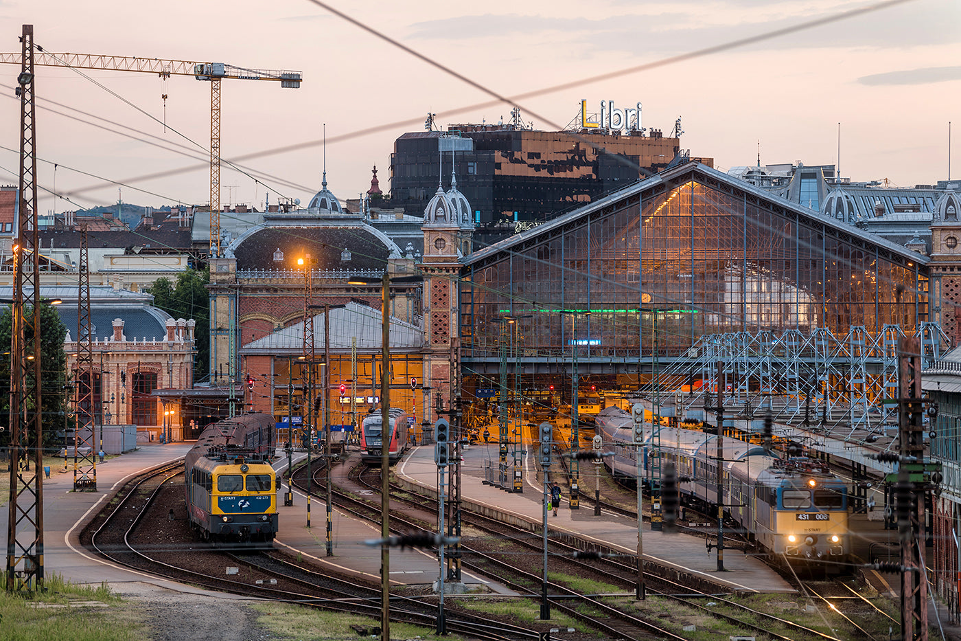 Nyugati a Ferdinánd hídról #2536