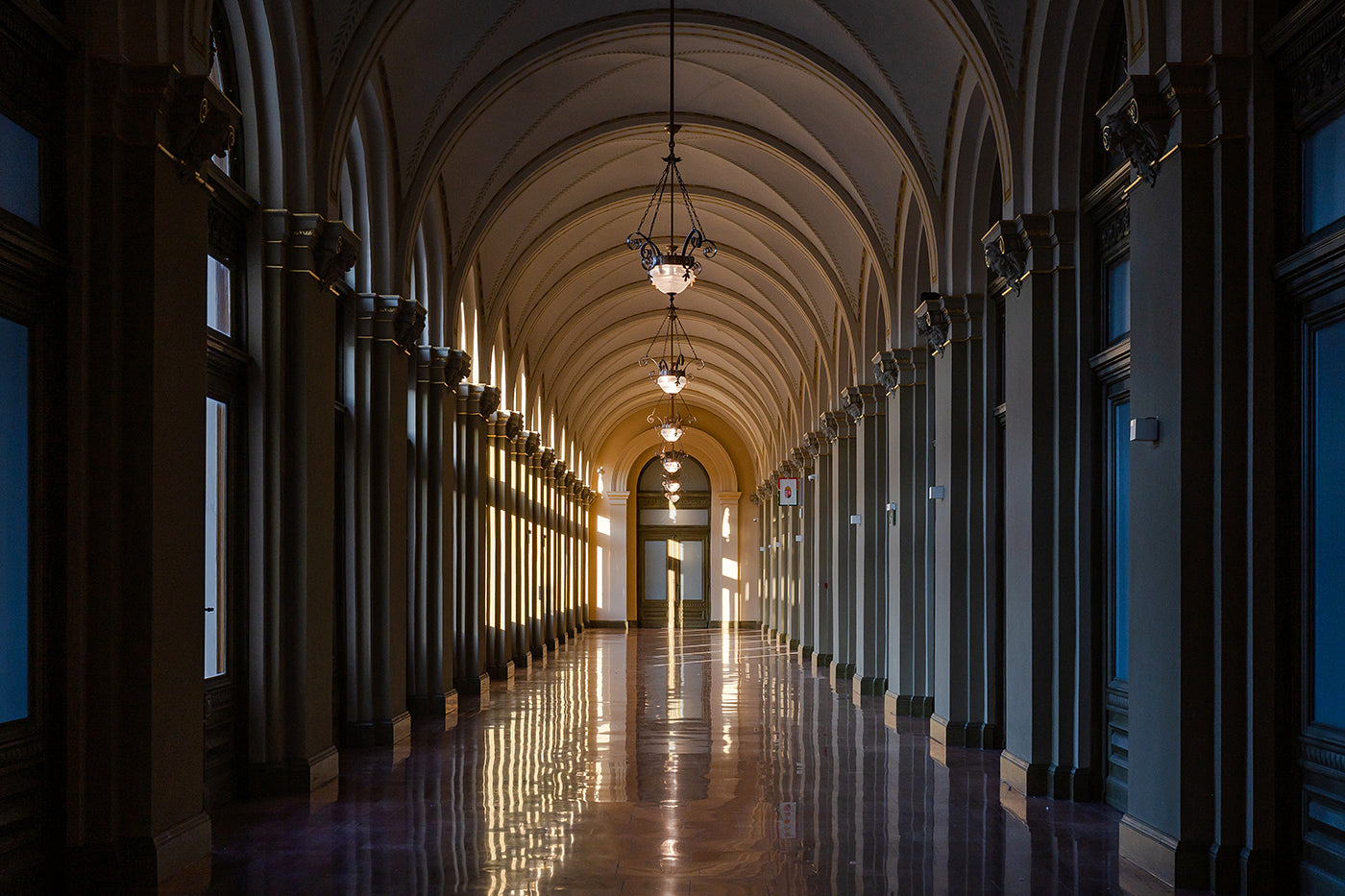 Eastern Railway Station Corridor #2599