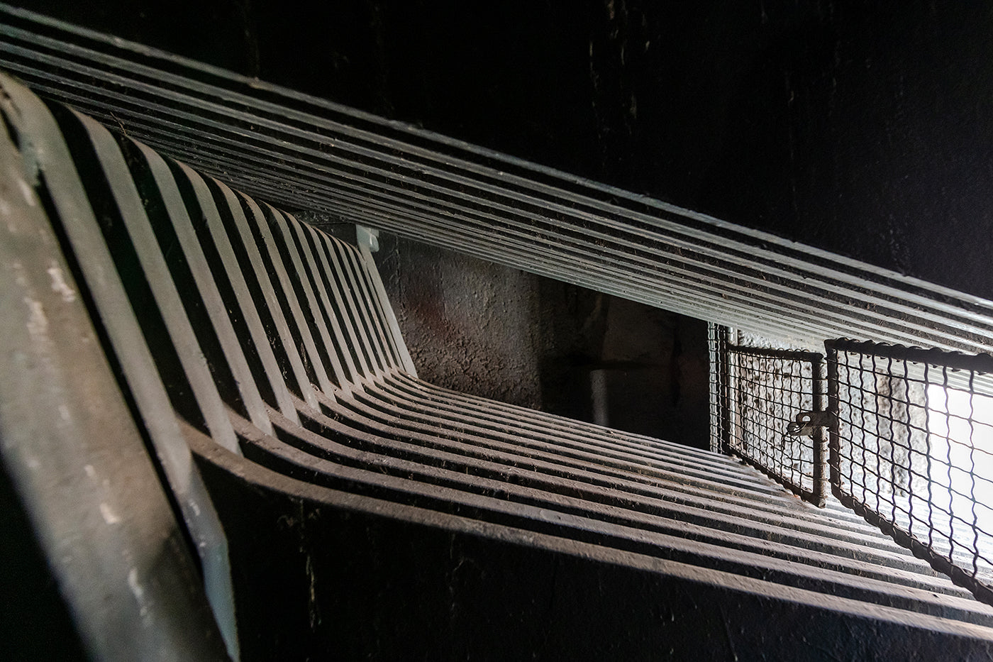 Chain Bridge pylon from the inside #2660