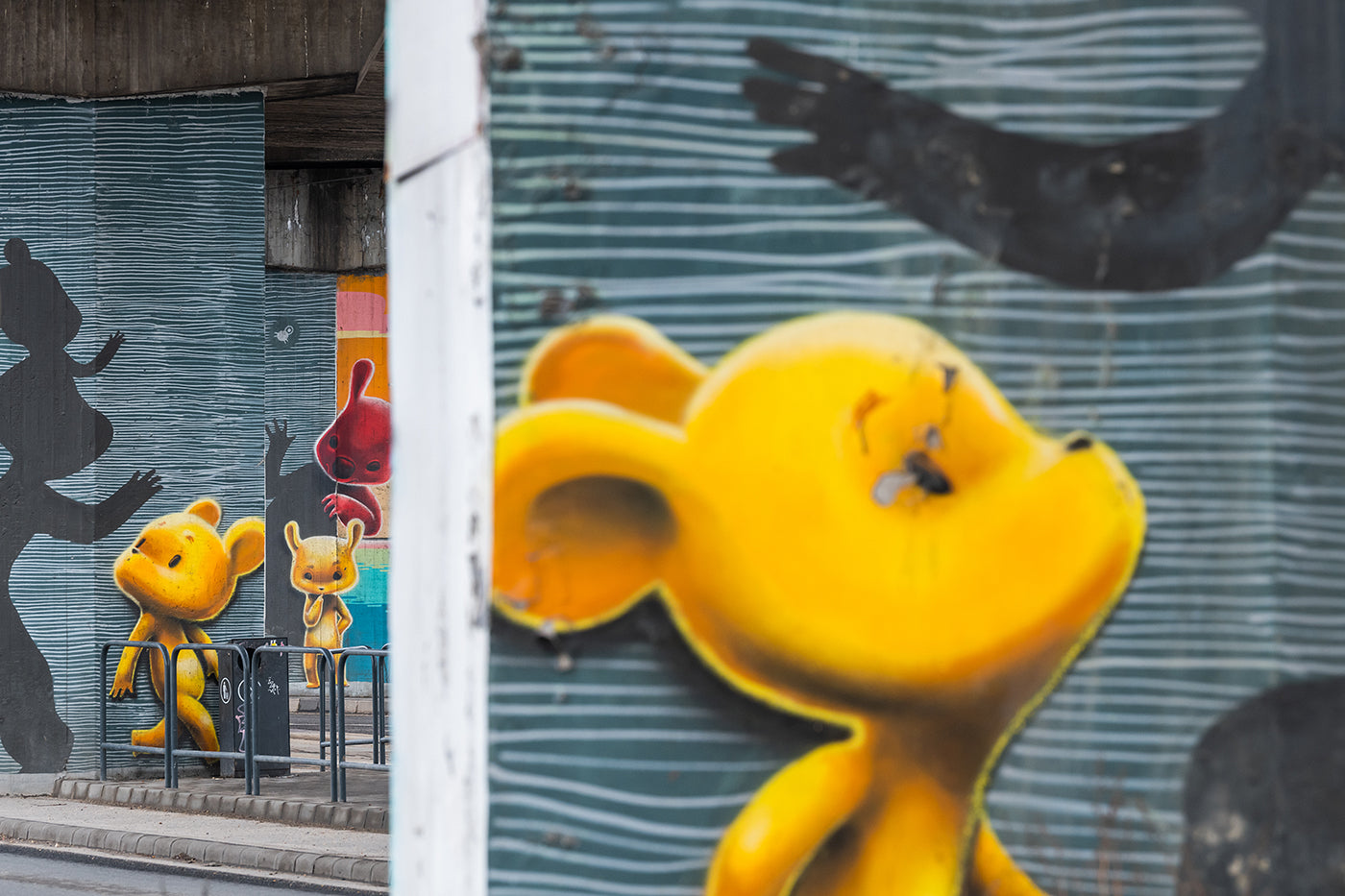 Street art at the BAH junction #2683
