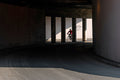 Biker under the Chain Bridge #2722