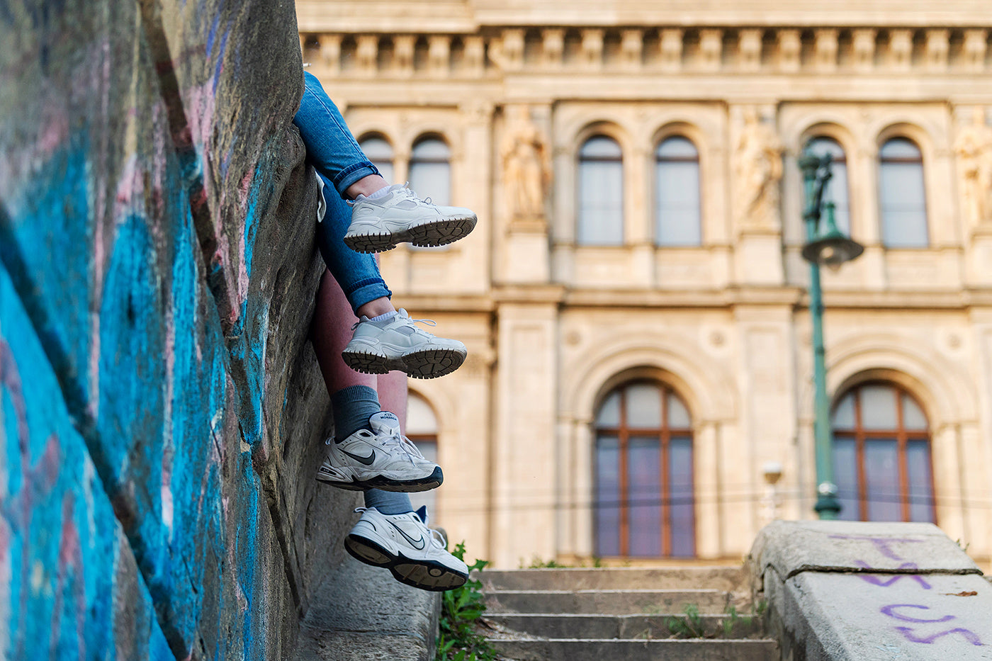 Footbathing on the Danube Bank #2779