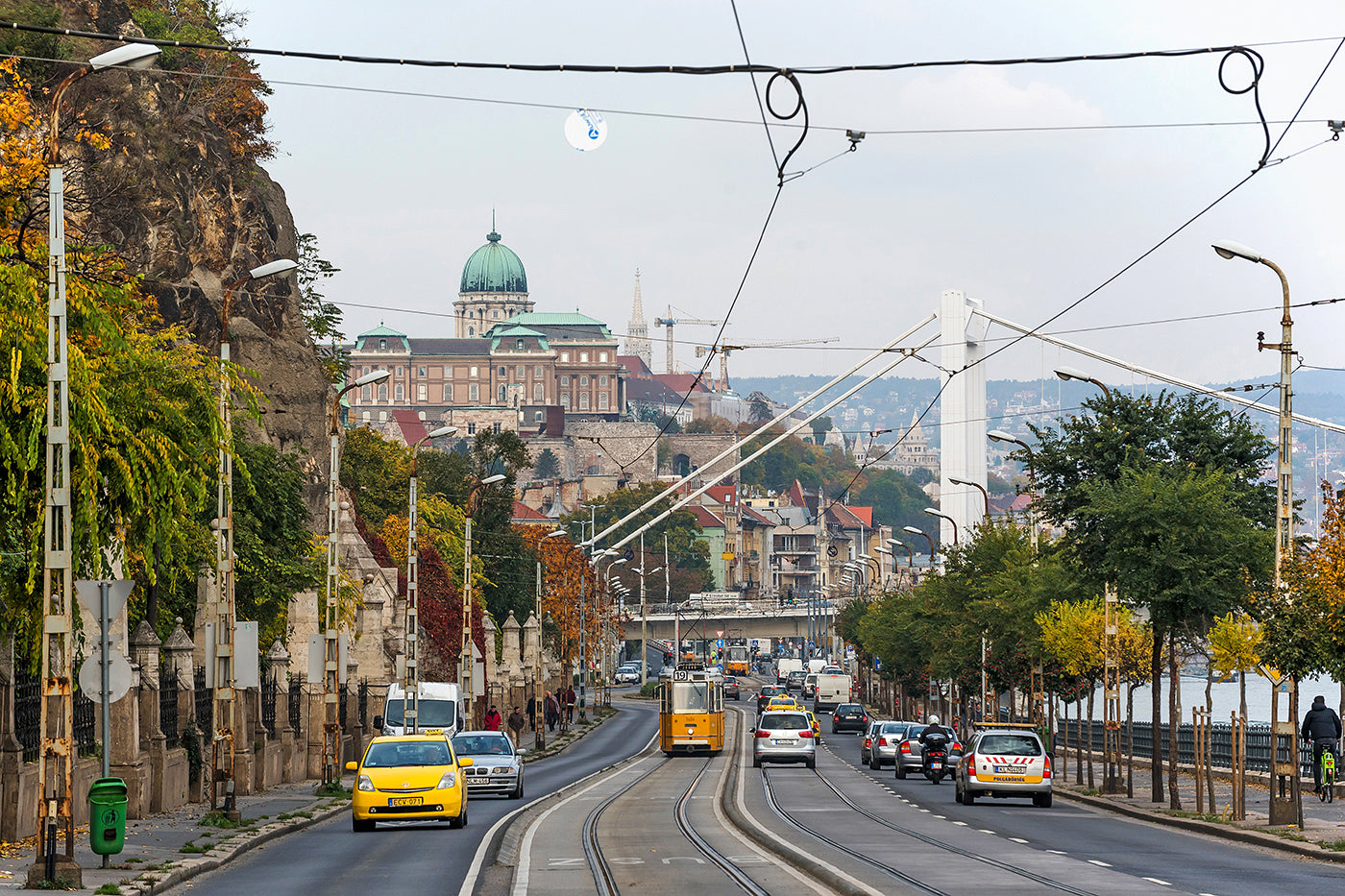 St. Gellért Quay in autumn #2793