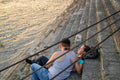Couple on the Danube Bank #2827